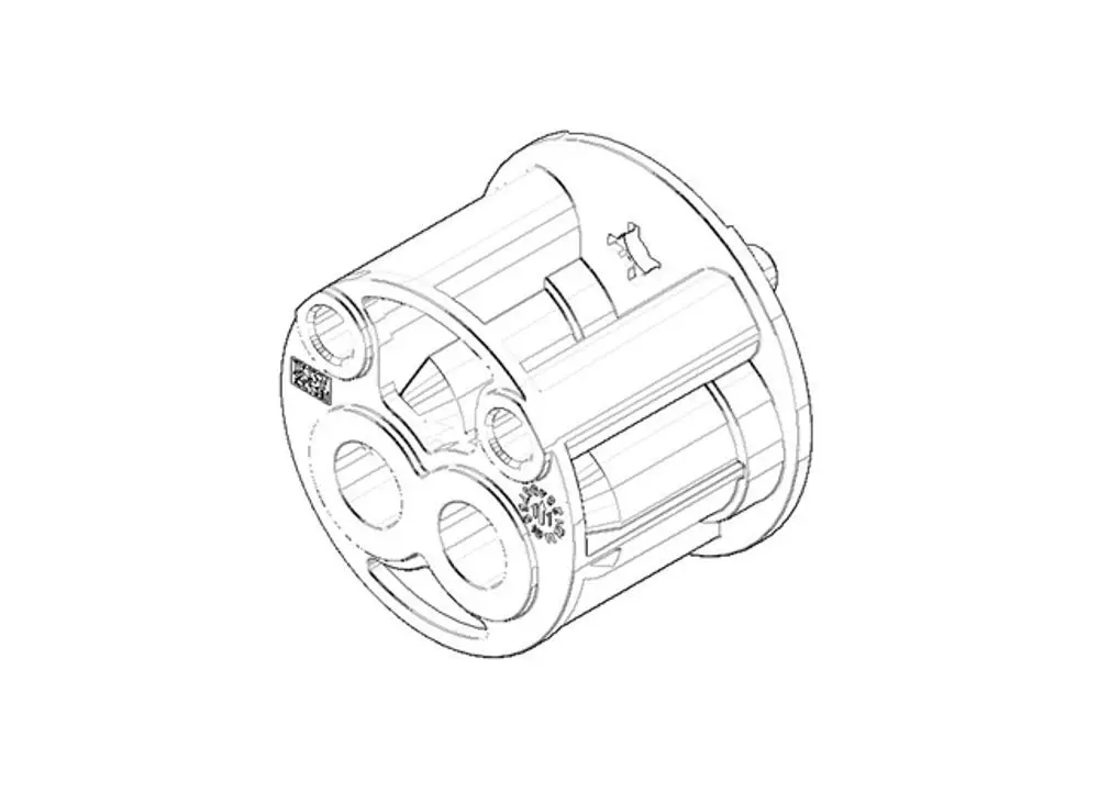 DORNBRACHT Rückflussverhinderer ERSATZTEILE 90184015100 D. 43,7 x 35 mm, 9018401510090 Galeriebild 1